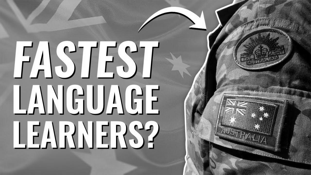 How Australian Military Linguists Be taught Languages ​​Fast