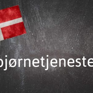 #Dänisches #Fachwort #Des #Tages #Bjørnetjeneste