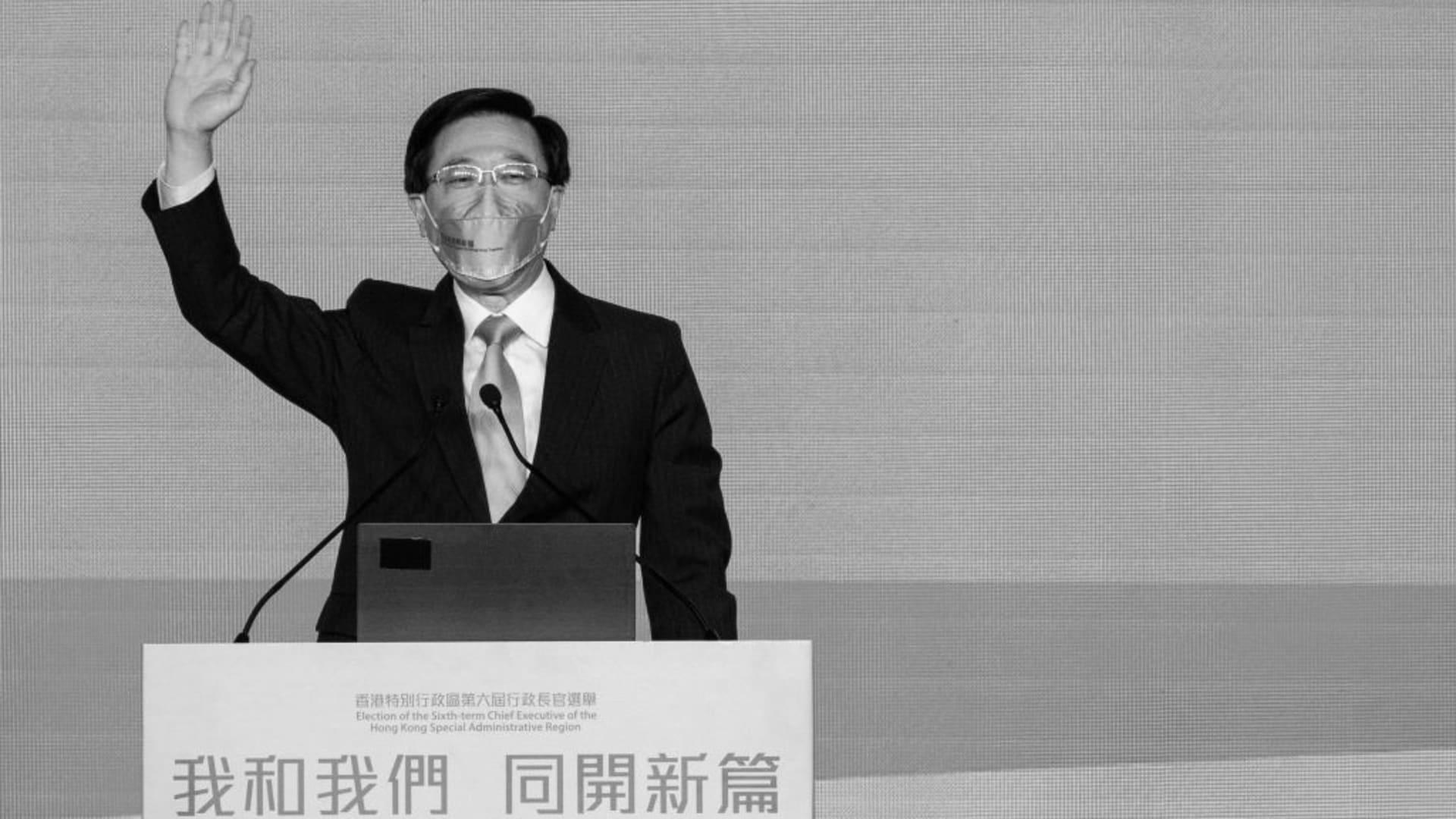 Hong Kong’s subsequent Chief Executive will probably be Beijing loyalist John Lee