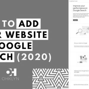 Easy methods to Add Website to Google Search (2020) |  WordPress Yoast search engine optimization + Google Search Console