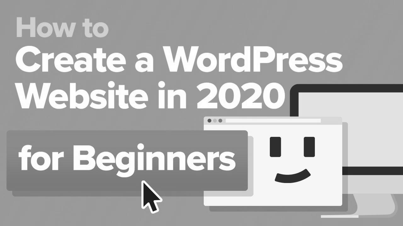 How To Create A WordPress Web site [2020] For Beginners + web optimization!