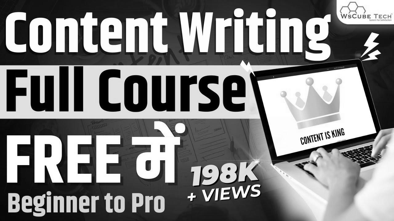 Content material Writing Complete Course |  Learn how to develop into a Content material Author?  – search engine marketing writing tutorial