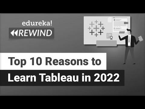 {Top|Prime|High} 10 {Reasons|Causes} to {Learn|Study|Be taught} Tableau in 2022 |  Tableau Certification |  tableau |  Edureka Rewind – 6