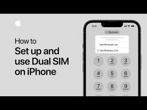 The way to use Twin SIM on iPhone |  Apple support