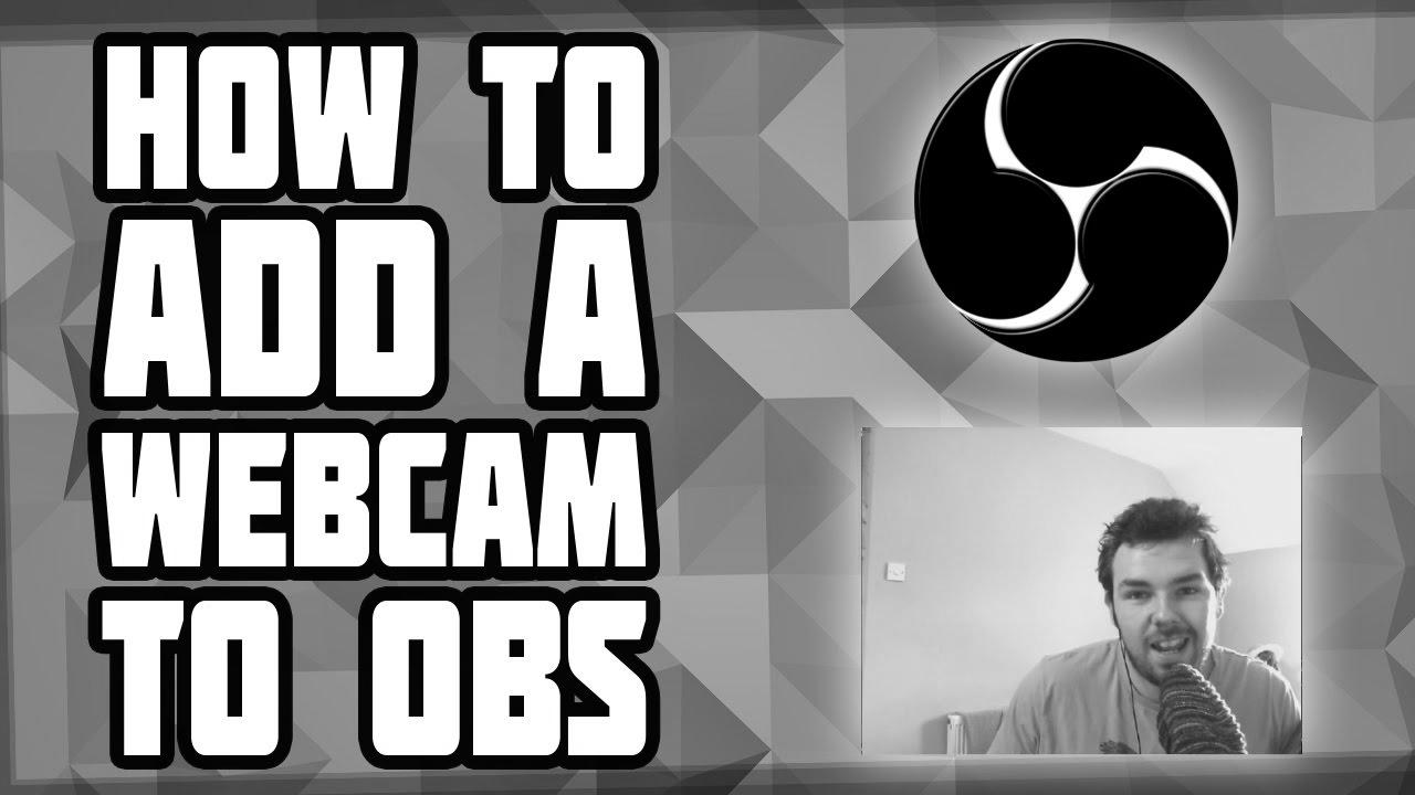 The right way to Add a Webcam to OBS!